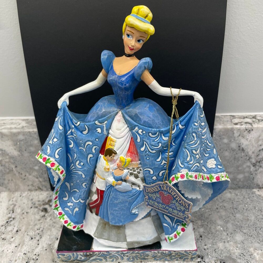 Jim Shore Disney Traditions Cinderella Romantic Waltz Figurine SIGNED 2006 Rare